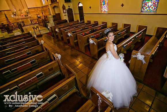 Gizelle Quinceanera professional photography in Covina