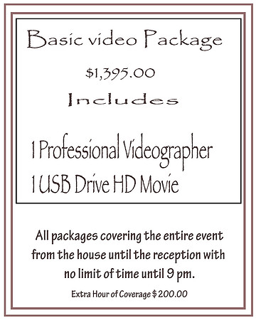 1.Basic Video Package