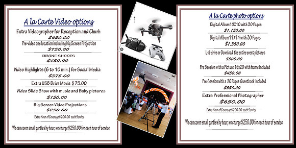 A La Carte Video Options