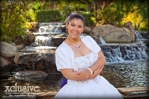 Valorie Quinceanera professional photography in Beaumont, Moreno Valley, Riverside