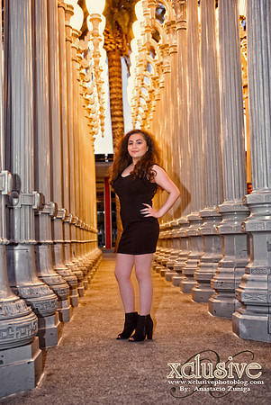 Quinceanera Photography in Los Angeles Urban Lights