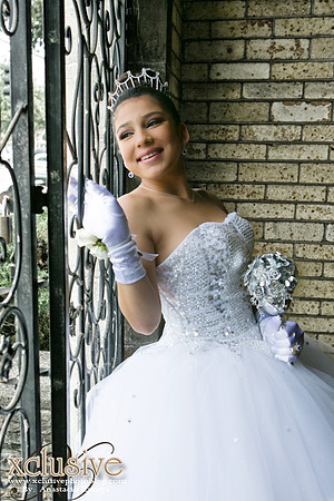 Gizelle Quinceanera professional photography in Covina