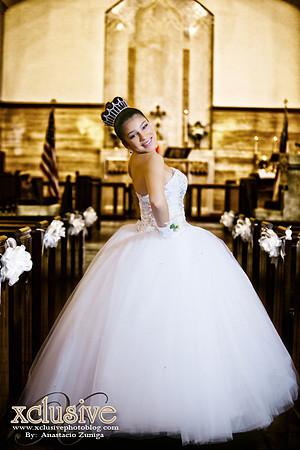 Gizelle Quinceanera professional photography in Covina