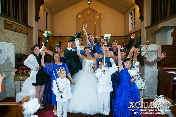 Gizelle Quinceanera professional photography in Covina