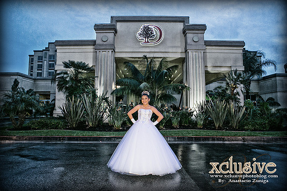 Gizelle Quinceanera professional photography in Covina