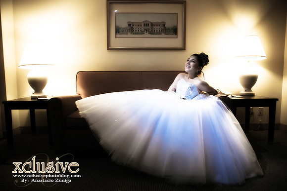 Gizelle Quinceanera professional photography in Covina