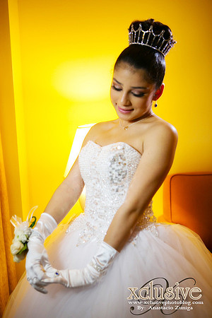 Gizelle Quinceanera professional photography in Covina
