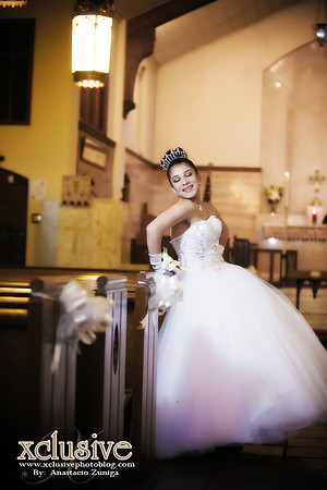 Gizelle Quinceanera professional photography in Covina