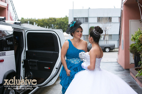 Gizelle Quinceanera professional photography in Covina