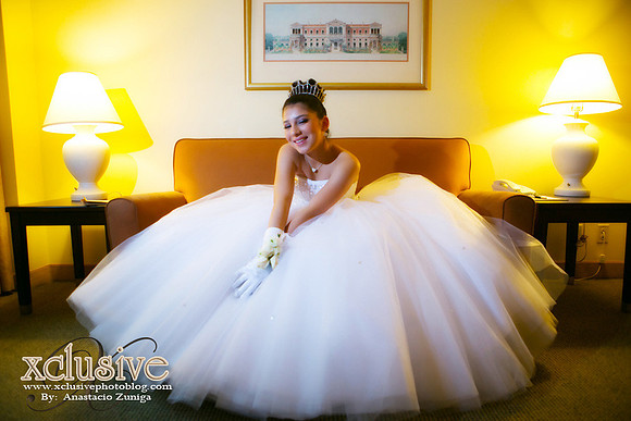 Gizelle Quinceanera professional photography in Covina