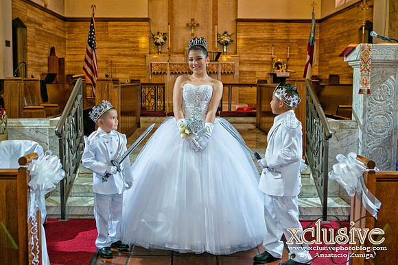 Gizelle Quinceanera professional photography in Covina